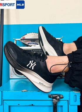 MLB跑鞋男鞋女鞋25秋季新款运动鞋透气网鞋休闲鞋训练鞋3ASHATF3N