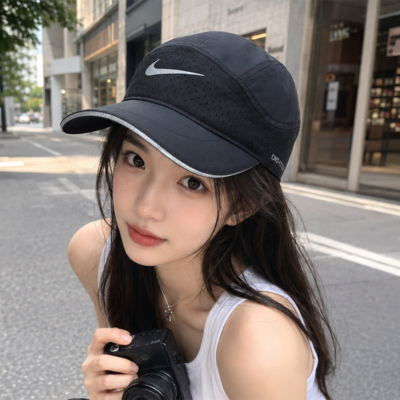 茵特丨NIKE耐克鸭舌帽男帽女帽运动跑步帽子速干反光网球帽FB5681图片