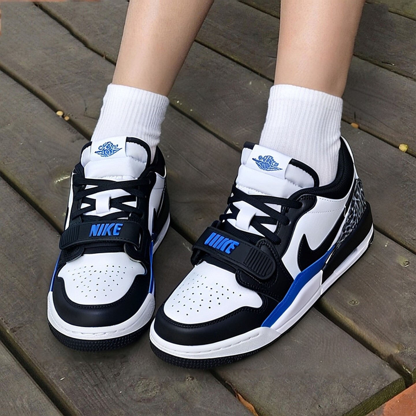 Nike耐克大童鞋女鞋官方正品2025新款AJ312低帮运动休闲鞋篮球鞋