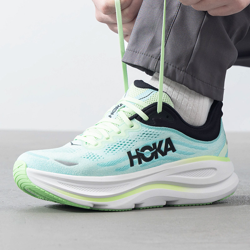 HOKA官方Bondi 9跑步鞋男鞋2026秋季新款运动鞋缓震跑鞋邦代9跑鞋图片