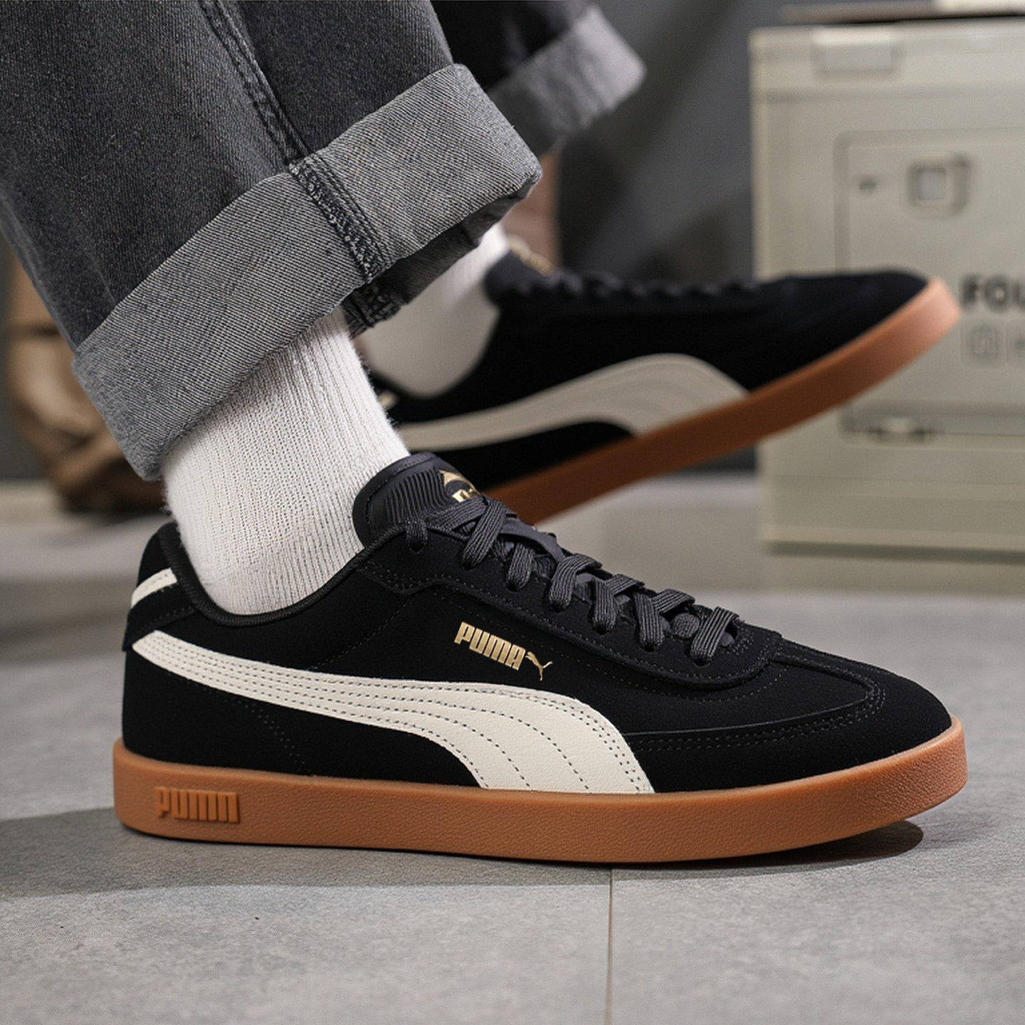 PUMA彪马板鞋男女鞋2026春季新款低帮情侣休闲德训鞋运动鞋400717,运动鞋new,运动休闲鞋,淘宝优惠券,粉丝福利购,淘宝优惠卷