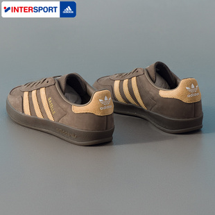 阿迪达斯正品官方旗舰店2026新款春季三叶草T头德训鞋板鞋 JQ8386