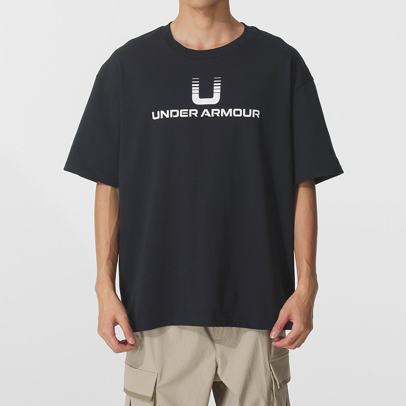 UA安德玛男装2026春夏新款运动服半截袖跑步休闲短袖T恤6005150