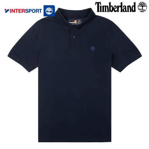 茵特|Timberland添柏岚官方男士短袖POLO衫26新款休闲商务翻领T恤