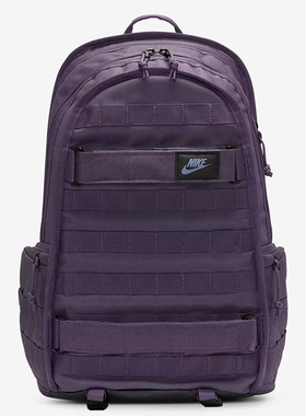 耐克双肩包男女包秋季书包收纳拉链口袋隔层可调节肩带背包FD75