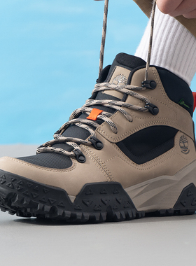 添柏岚官方徒步鞋男2025冬季户外MOTION SCRAMBLE中帮防水休闲鞋