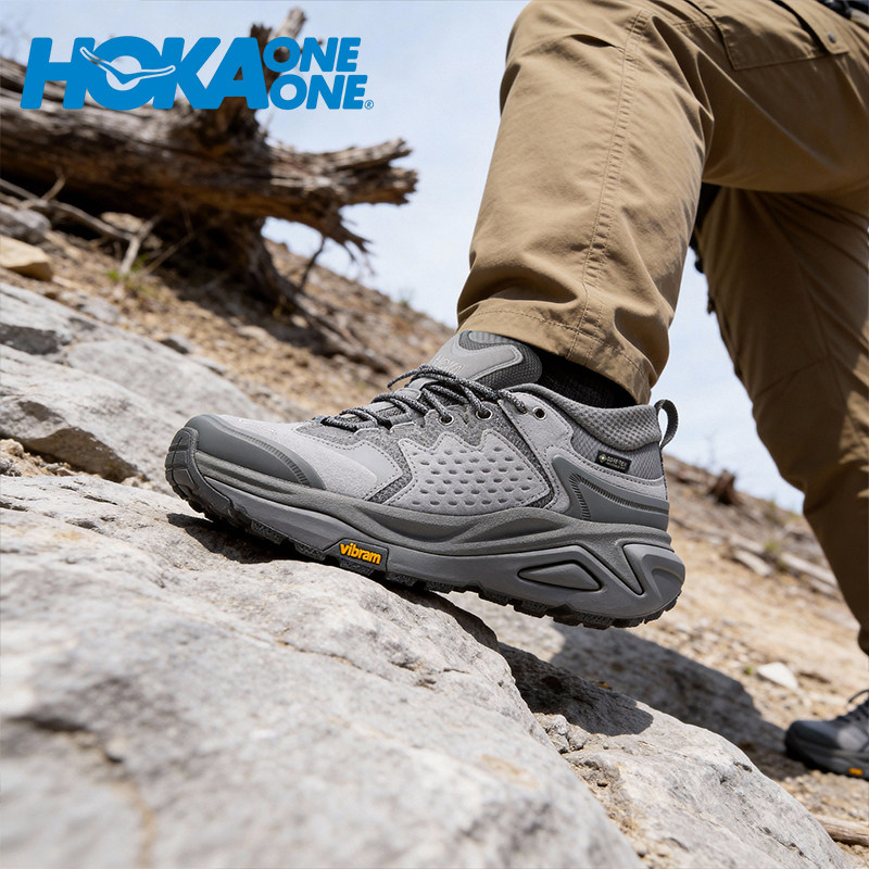 HOKA男鞋女鞋卡哈3低帮徒步鞋2026冬季防水户外登山运动鞋1168951