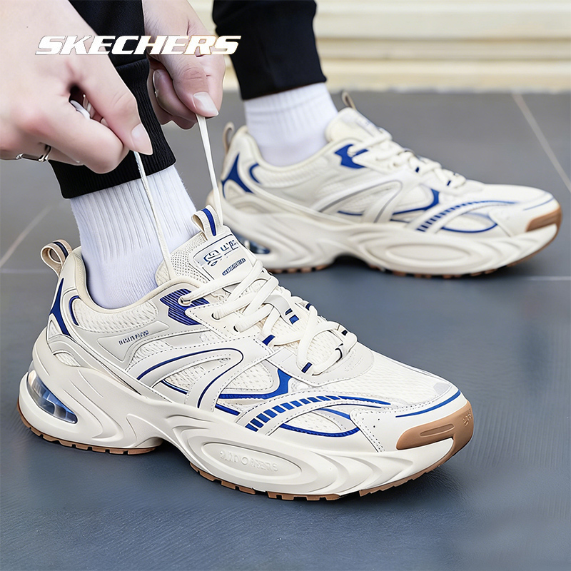 斯凯奇老爹鞋男鞋官方旗舰2025冬季运动鞋跑步鞋厚底休闲鞋气垫鞋