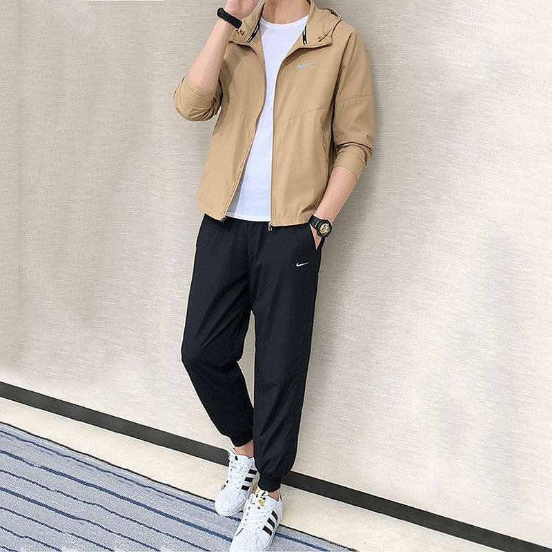 NIKE耐克外套男2026春季新款休闲服裤子运动服早秋独特超好看套装