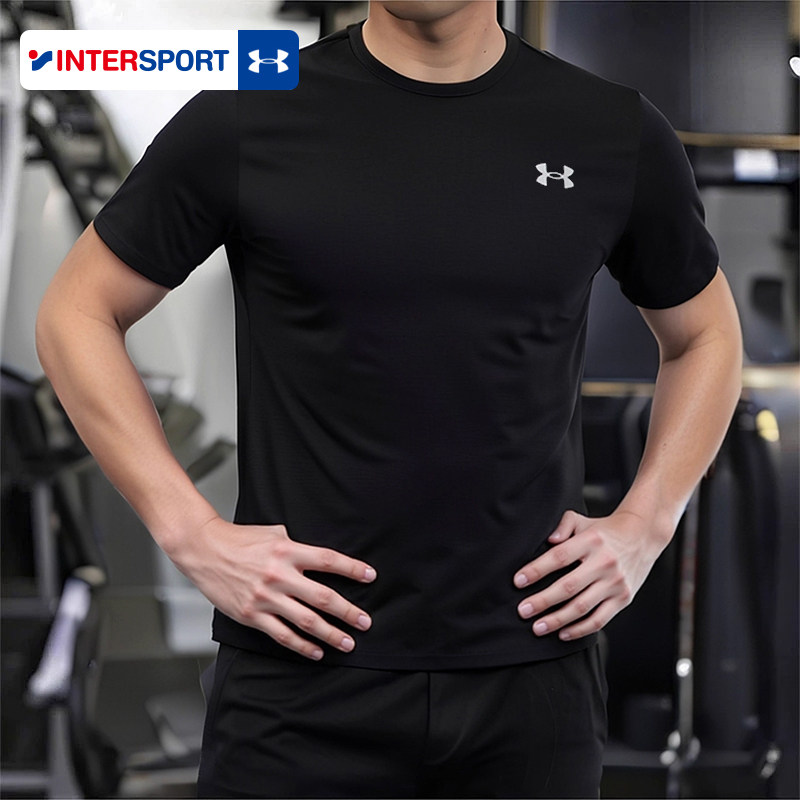 UA安德玛男士T恤夏新款跑步健身训练透气速干上衣短袖1382804-001,运动服/休闲服装,运动T恤,淘宝优惠券,粉丝福利购,淘宝优惠卷