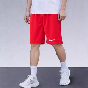NIKE耐克快干透气短裤男裤跑步训练运动裤男士五分裤足球裤IB8654