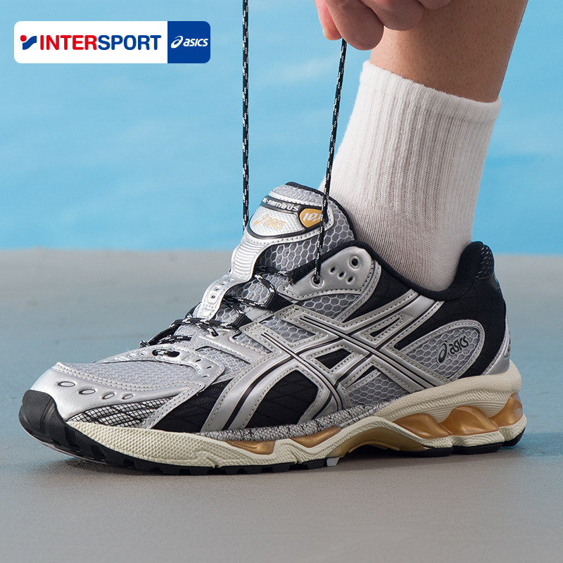 亚瑟士休闲鞋男2025秋季GEL-NIMBUS 10.1运动鞋网面缓震复古跑鞋