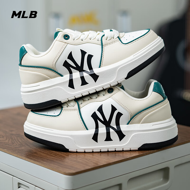 MLB官方鞋子男女情侣鞋2026夏季新款NY板鞋休闲运动鞋经典学长鞋图片