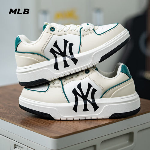 MLB官方鞋子男女情侣鞋2026夏季新款NY板鞋休闲运动鞋经典学长鞋
