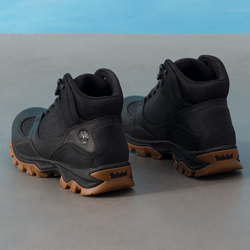 Timberland添柏岚官方男鞋2025新款徒步中帮户外耐磨登山鞋A68MR