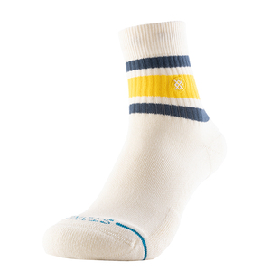 STANCE男袜女袜新款运动短袜子跑步健身训练袜复古撞色短帮休闲袜