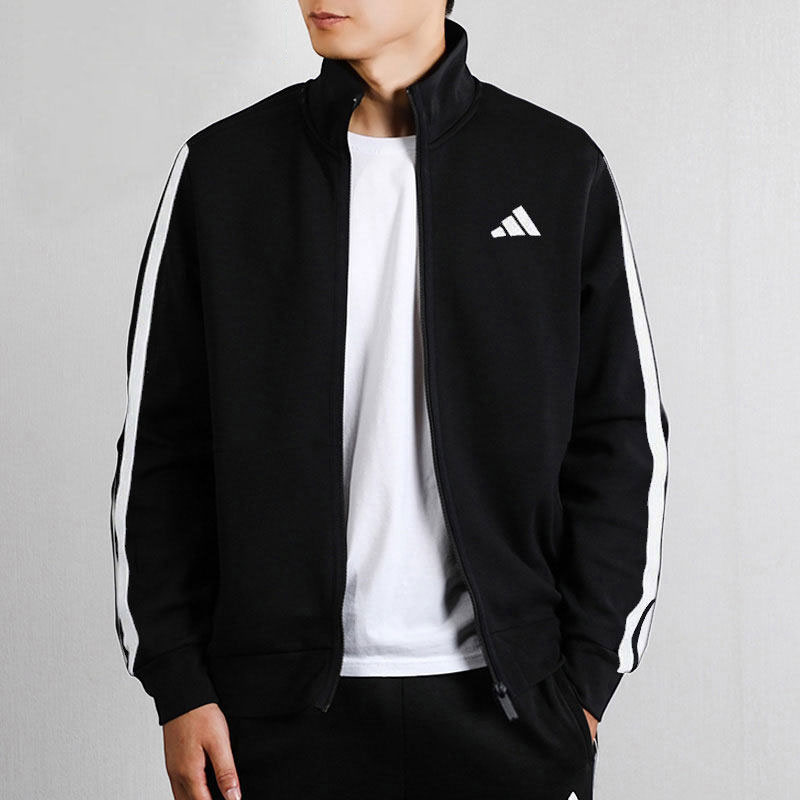 茵特丨Adidas阿迪达斯立领外套男装26秋季新款立领运动服休闲夹克