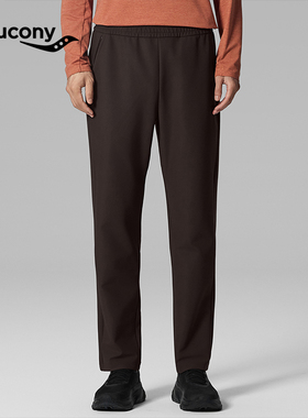 Saucony索康尼官方男裤子吸湿速干松紧腰头针织长裤SA2250WP10C