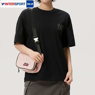 MLB官方 短袖男女2026春季新款情侣宽松透气运动休闲T恤3ATSM0463