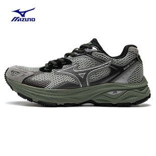 美津浓男鞋女鞋运动鞋新款RACERS网面复古跑鞋户外休闲鞋D1GH2235