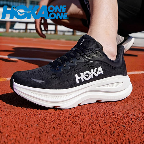 HOKA ONE ONE新款男士邦代9公路跑步鞋BONDI 9轻盈舒适缓震跑鞋