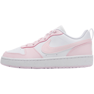 耐克NIKE官方正品板鞋女鞋2025秋季新款运动鞋粉色COURT休闲童鞋