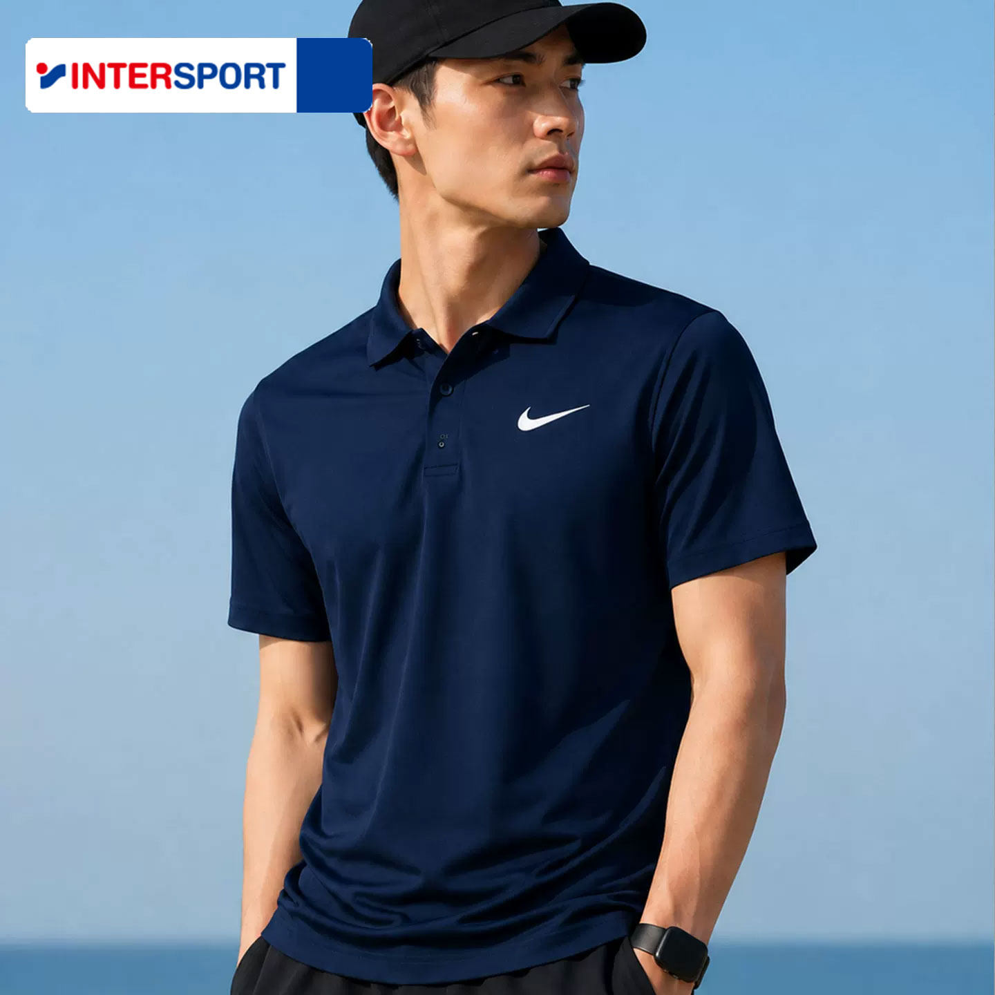 茵特 |NIKE耐克翻领T恤男夏季新款跑步运动服网球POLO衫透气短袖