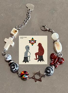 陈奕迅专辑合集手链Eason同款印象串珠手链专辑封面DIY饰品原创