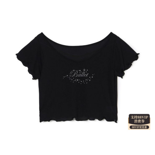 Chacott瑜伽舞蹈芭蕾体服练功服T恤女ONWARD