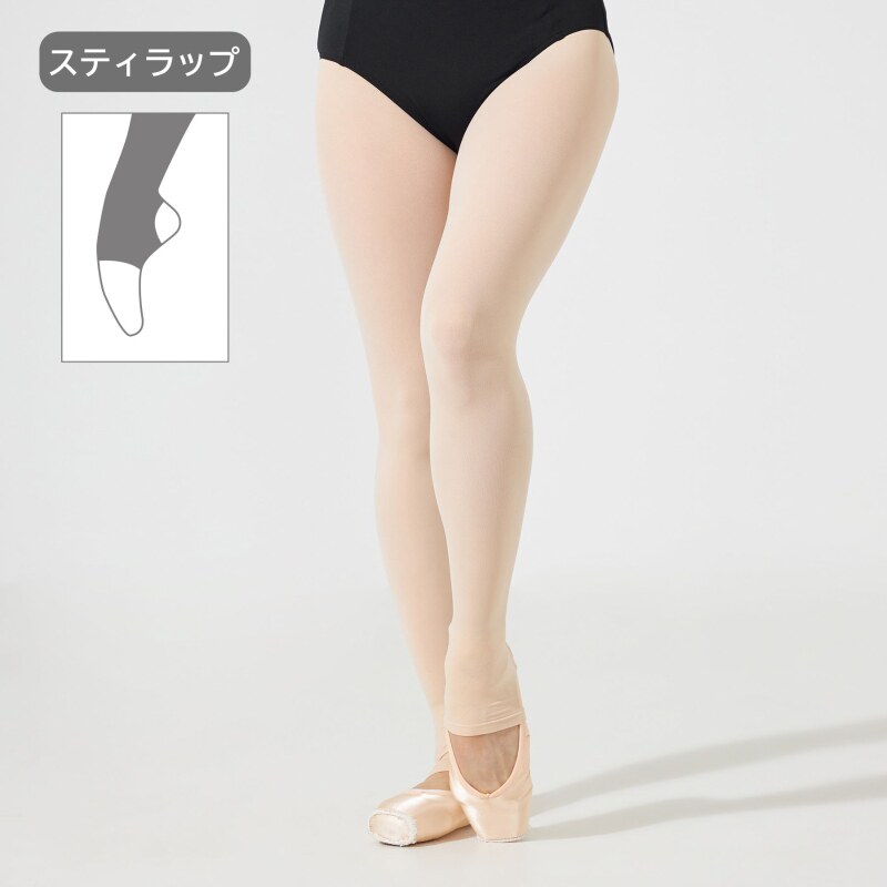 Chacott舞蹈芭蕾体服维罗纳风格带肩带连裤袜打底裤女ONWARD图片