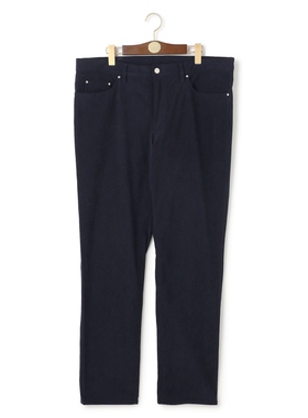 J.PRESS时尚简约气质优雅KING SIZE弹力灯芯绒5分喇叭裤女ONWARD