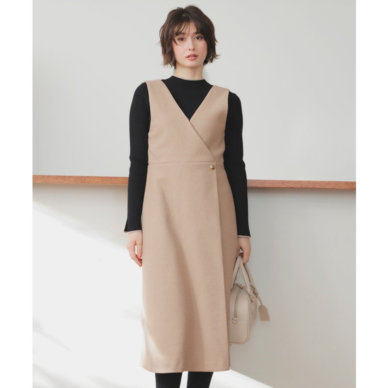 ANY SIS温柔气质减龄优雅两件套背心裙×针织衫套装女ONWARD