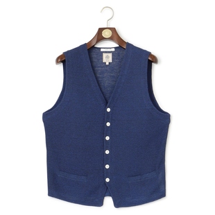 J.PRESSHYBRID 简约休闲马甲背心日系轻奢onward LINEN男士