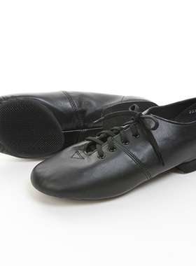 【Chacott】日系高端芭蕾舞品牌低帮打褶爵士鞋（胶底）22.0~25.0