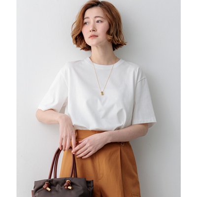 23区优雅简约气质部分提前预订Supima Giza棉T恤女ONWARD