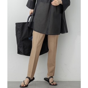 23区时尚 女ONWARD 优雅气质通勤防水处理可洗干爽2WAY弹力锥形裤