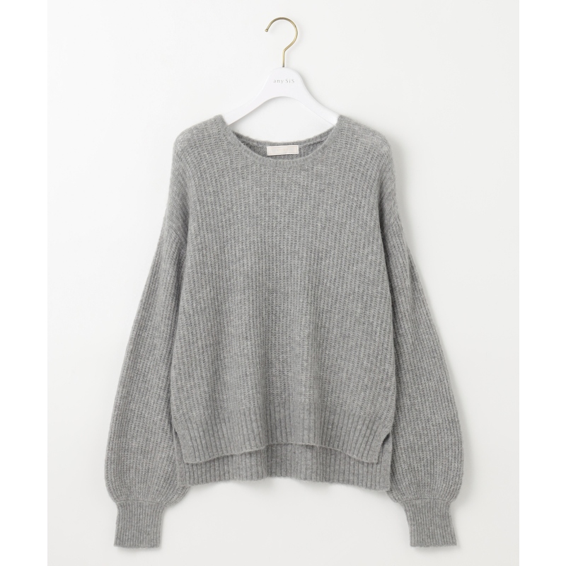 any SiS可洗轻盈安哥拉混纺时尚气质针织衫毛衣女ONWARD