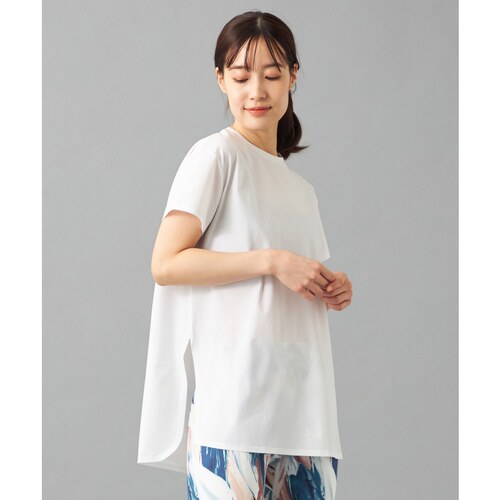 Chacott BALANCE EasyCare+时尚适宜开衩T恤女ONWARD