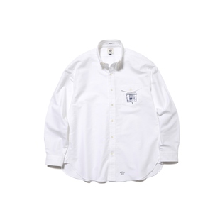 J.PRESS休闲商务AaronChang男女通用宽松棉质宽松衬衫 女ONWARD