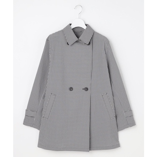 J.PRESS时尚 简约休闲适宜Light弹力格纹风衣女ONWARD