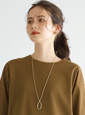 23区时尚感气质优雅叠穿上衣项链女ONWARD