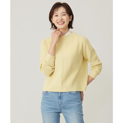 J.PRESS可洗CLEAR COTTON BLEND系列圆领针织衫毛衣女ONWARD
