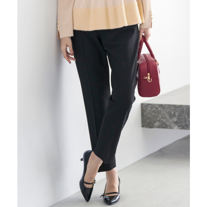 ANY SIS简约气质温柔甜美保温效果弹力可水洗2WAY锥形裤女ONWARD