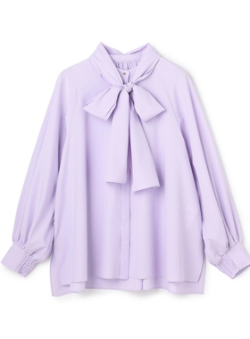 UNFILO适宜休闲简约清新附可拆卸蝴蝶结两穿蝴蝶结衬衫女ONWARD