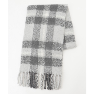 any FAM适宜保暖气质温柔毛绒围巾女ONWARD