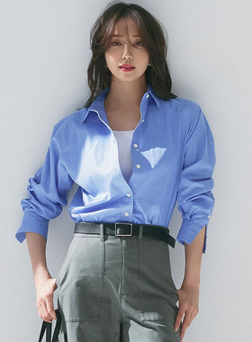 23区Oggi3月号刊登CANCLINI系列基本款适宜气质衬衫女ONWARD