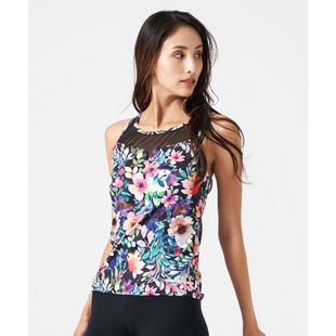 适宜鲜花印花上衣女ONWARD 风格 Chacott BALANCE时尚