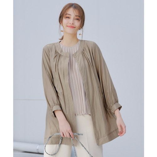 Tiaclasse日系适宜清新温柔简约可洗上衣衬衫女慵懒适宜ONWARD