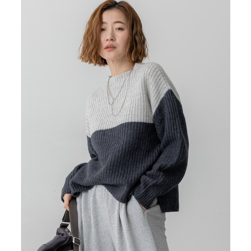 23区时尚优雅适宜感可水洗羊毛羊绒色块蓬松针织衫女ONWARD,女装/女士精品,毛衣,淘宝优惠券,粉丝福利购,淘宝优惠卷