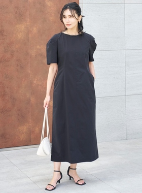 UNFILO时尚休闲mi-mollet合作时尚适宜I型连衣裙